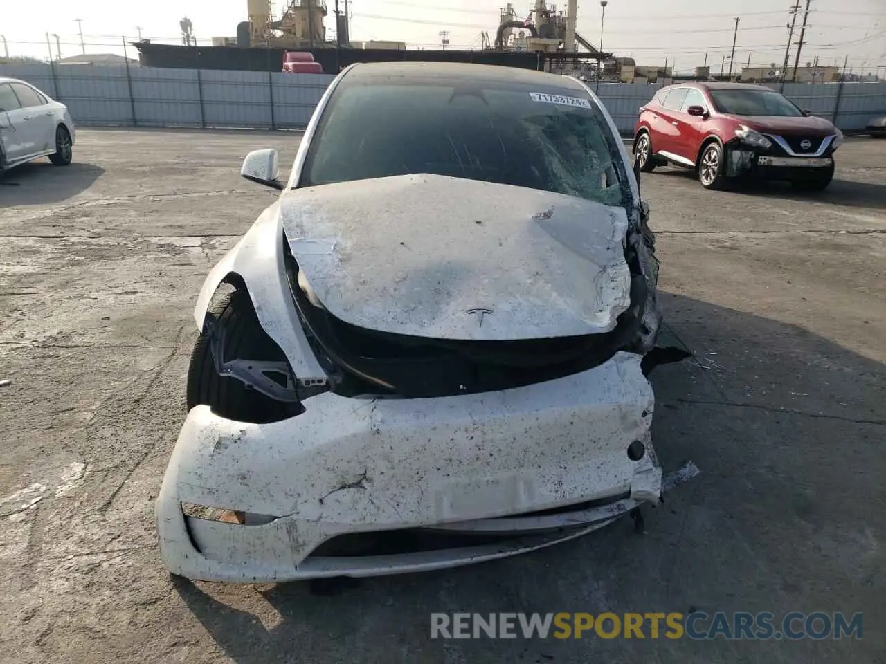 5 Photograph of a damaged car 7SAYGAEE3PF753948 TESLA MODEL Y 2023