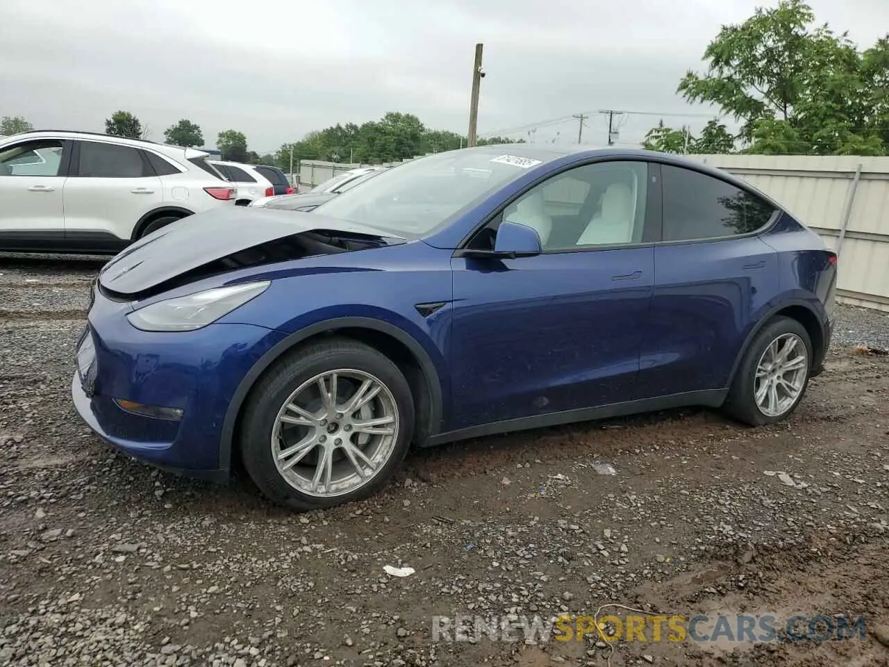 1 Photograph of a damaged car 7SAYGAEE3PF764769 TESLA MODEL Y 2023