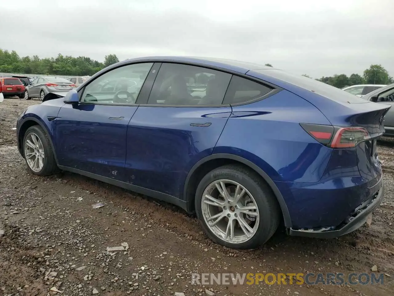 2 Photograph of a damaged car 7SAYGAEE3PF764769 TESLA MODEL Y 2023