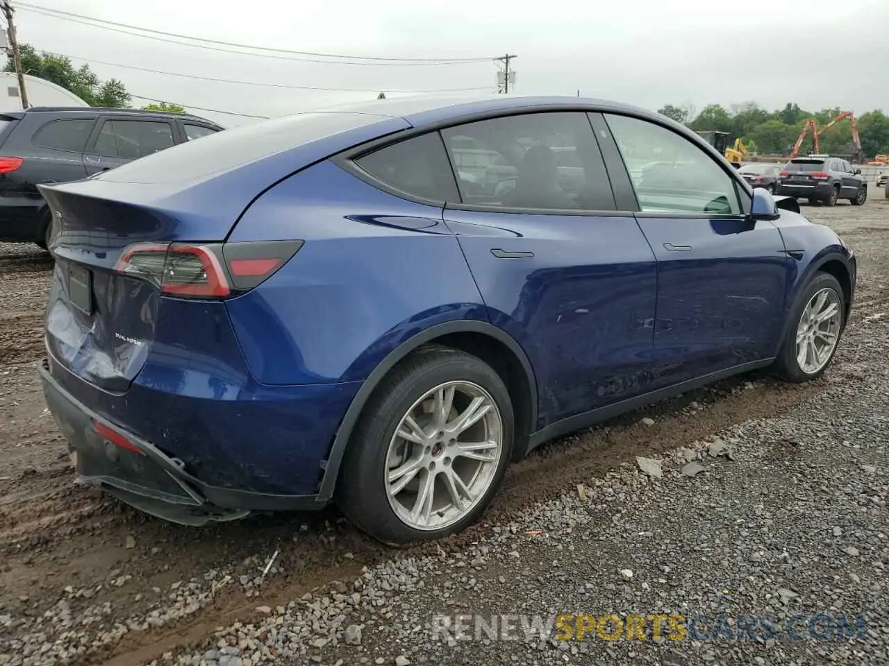3 Photograph of a damaged car 7SAYGAEE3PF764769 TESLA MODEL Y 2023