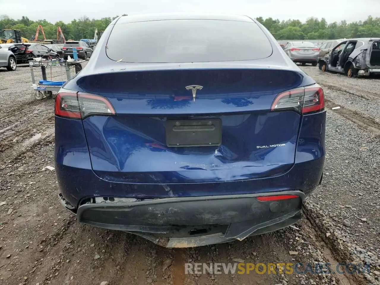 6 Photograph of a damaged car 7SAYGAEE3PF764769 TESLA MODEL Y 2023
