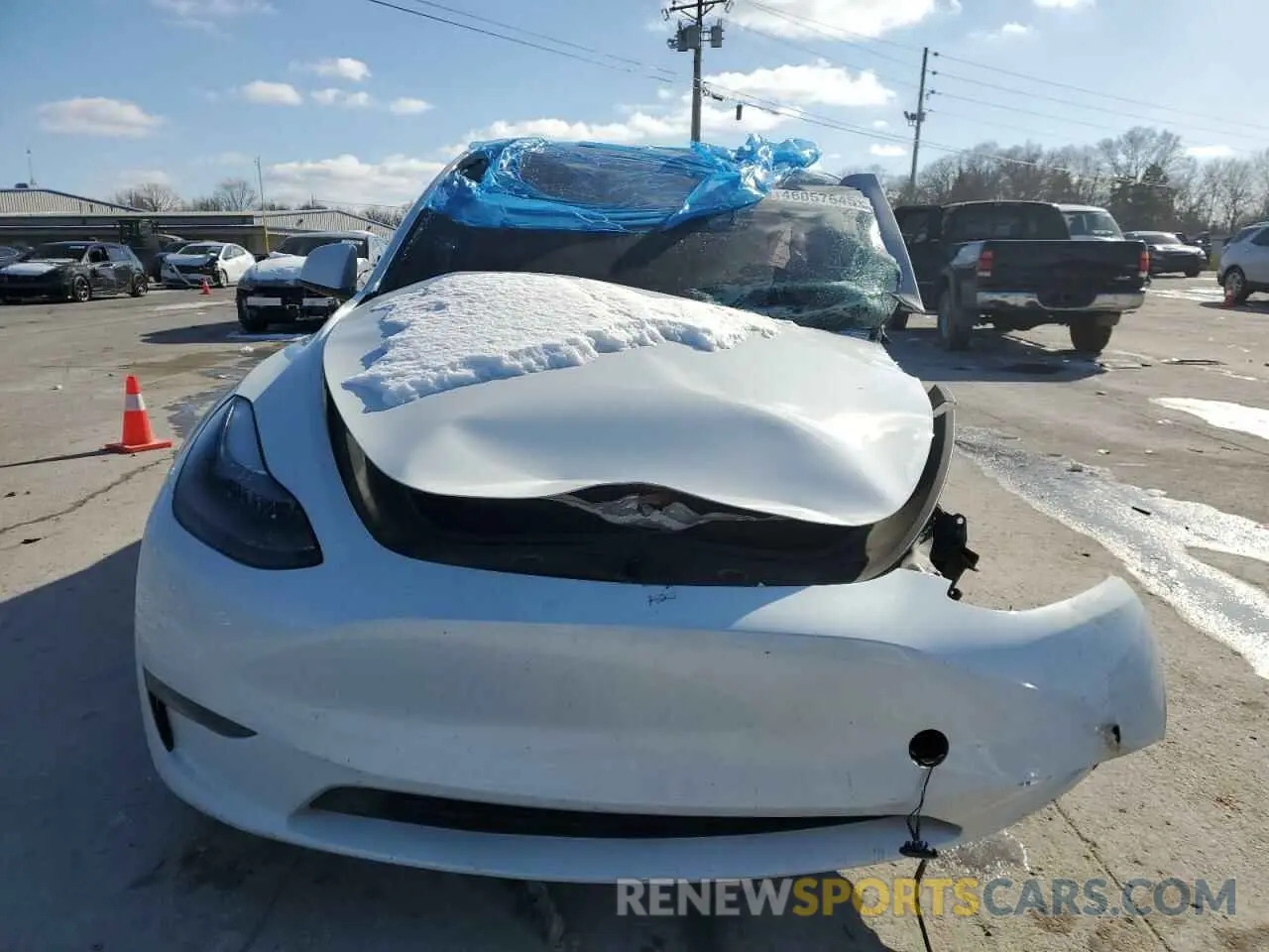5 Photograph of a damaged car 7SAYGAEE3PF767171 TESLA MODEL Y 2023