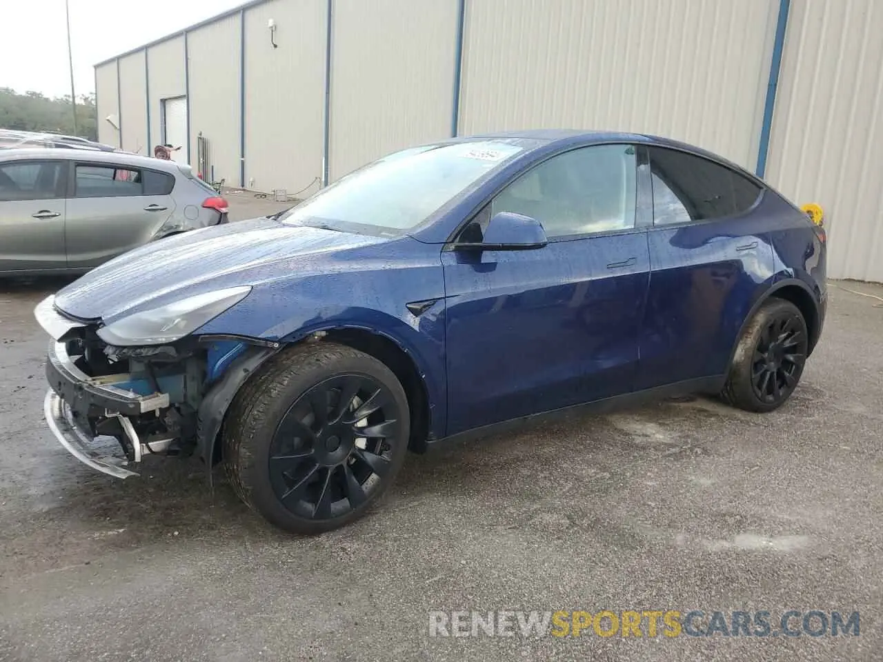 1 Photograph of a damaged car 7SAYGAEE3PF842256 TESLA MODEL Y 2023