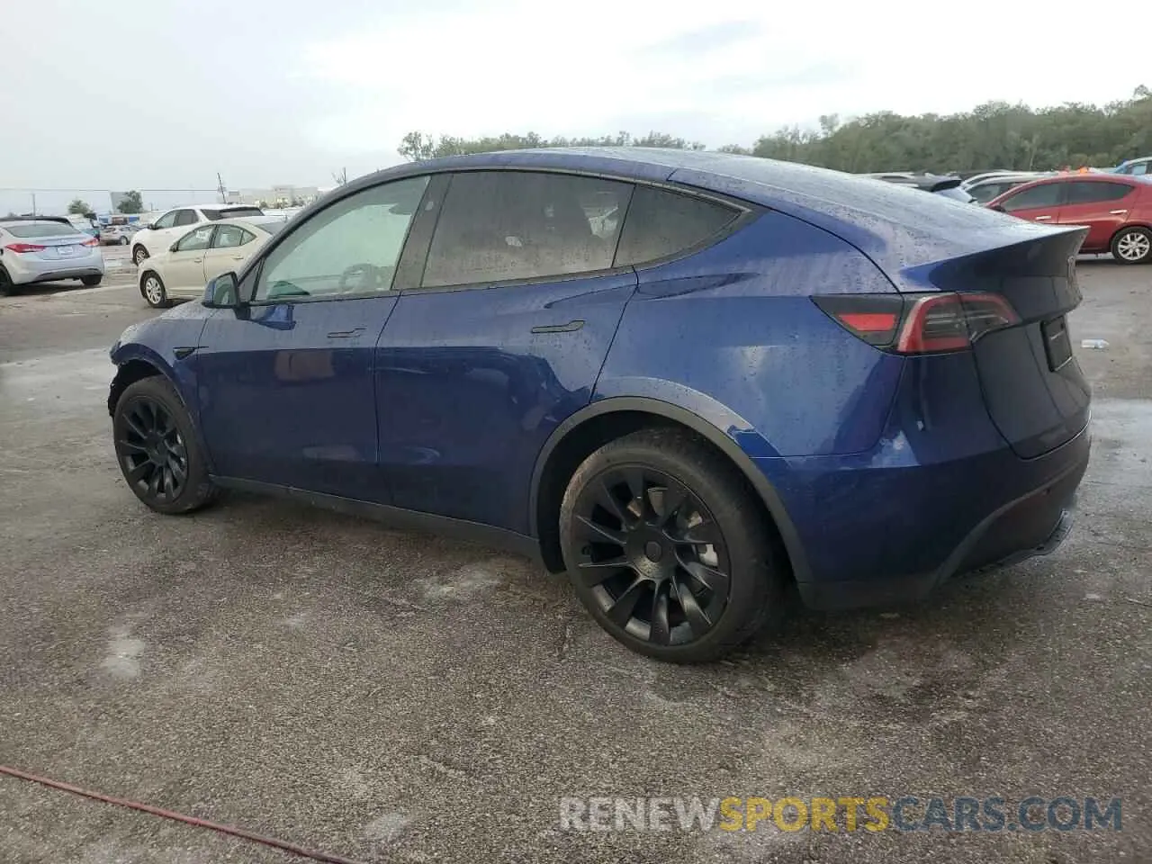 2 Photograph of a damaged car 7SAYGAEE3PF842256 TESLA MODEL Y 2023