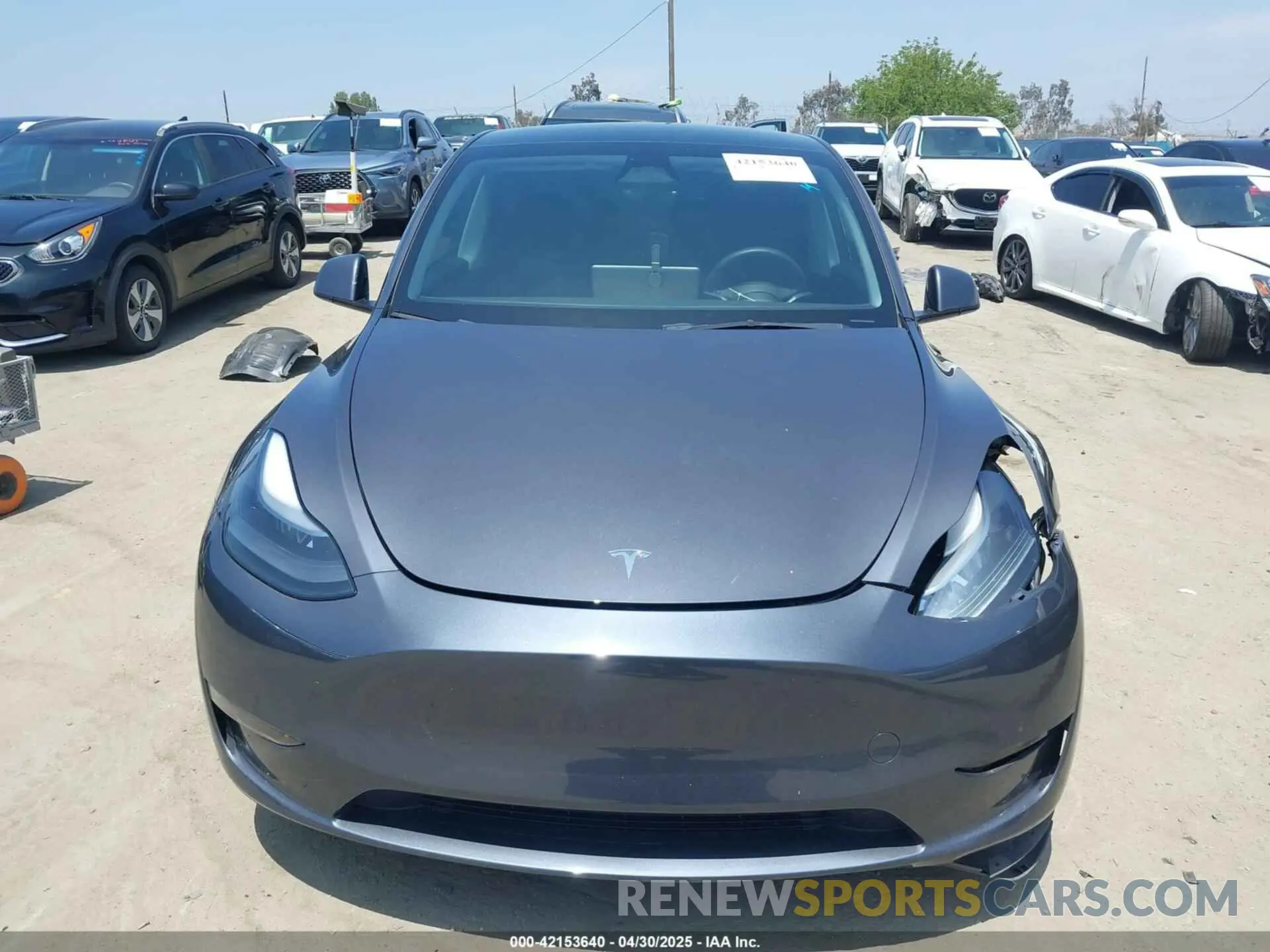 12 Photograph of a damaged car 7SAYGAEE3PF871904 TESLA MODEL Y 2023