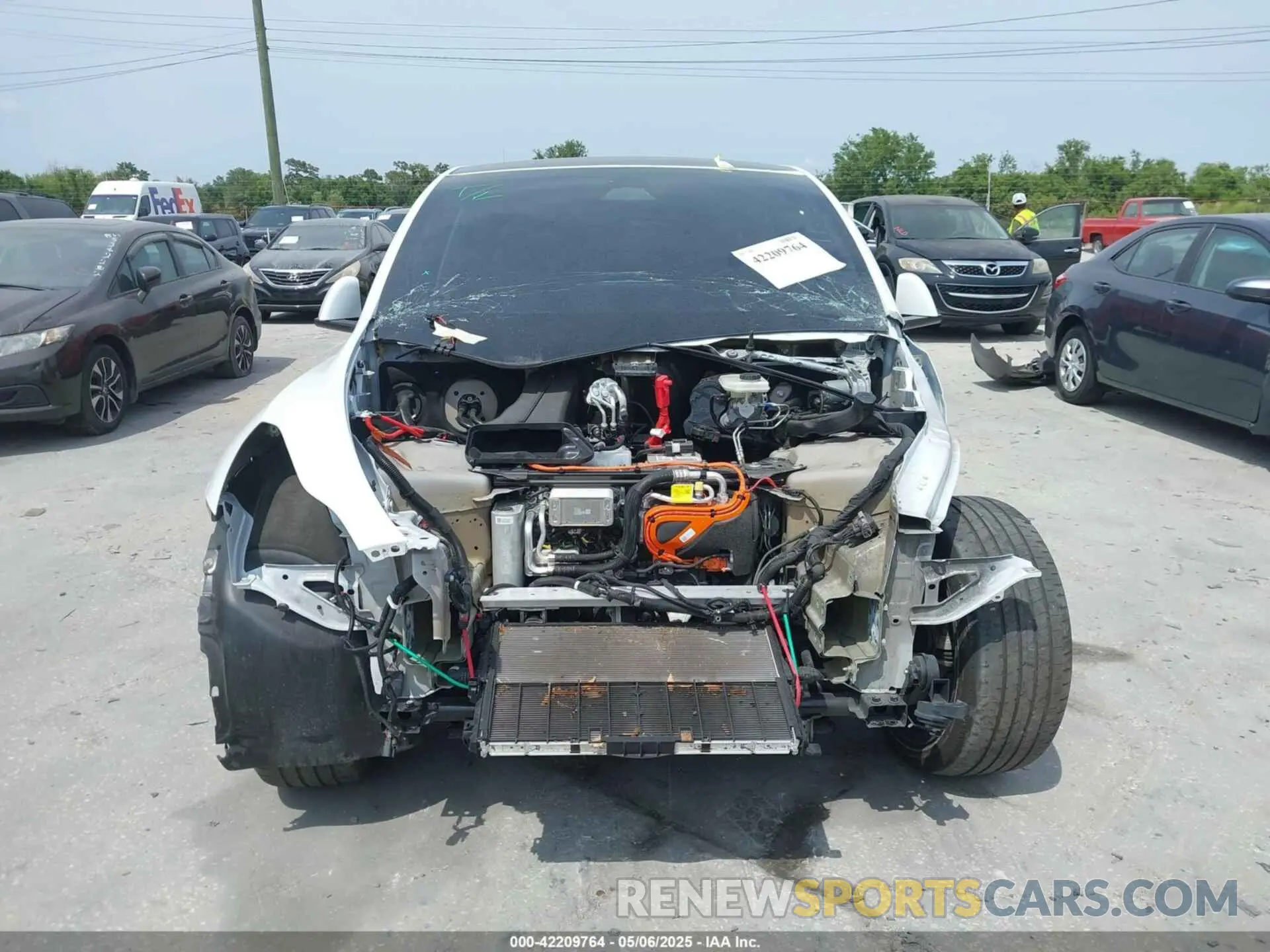 11 Photograph of a damaged car 7SAYGAEE3PF907784 TESLA MODEL Y 2023