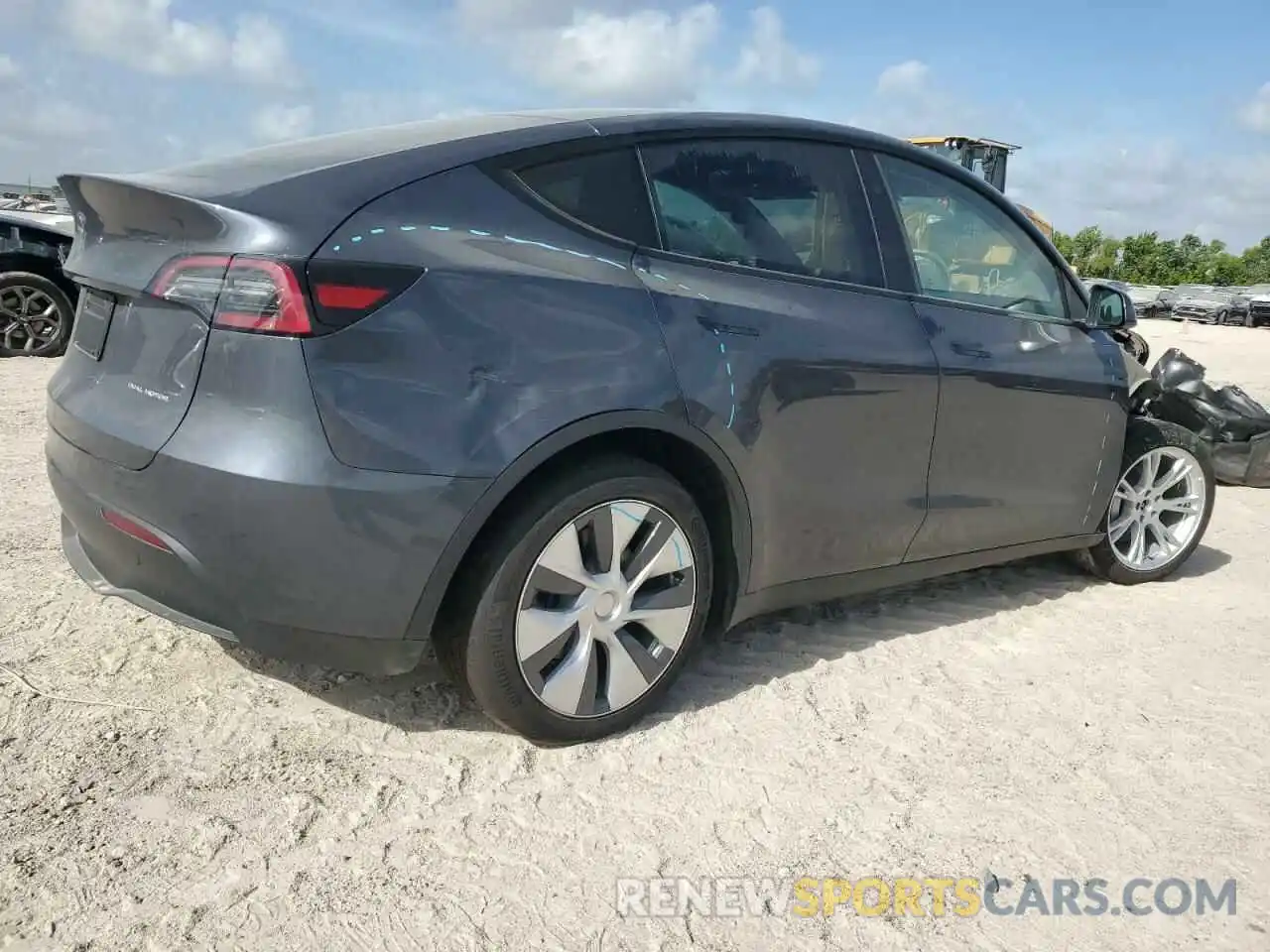 3 Photograph of a damaged car 7SAYGAEE3PF909213 TESLA MODEL Y 2023