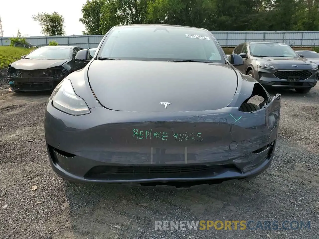 5 Photograph of a damaged car 7SAYGAEE3PF911625 TESLA MODEL Y 2023