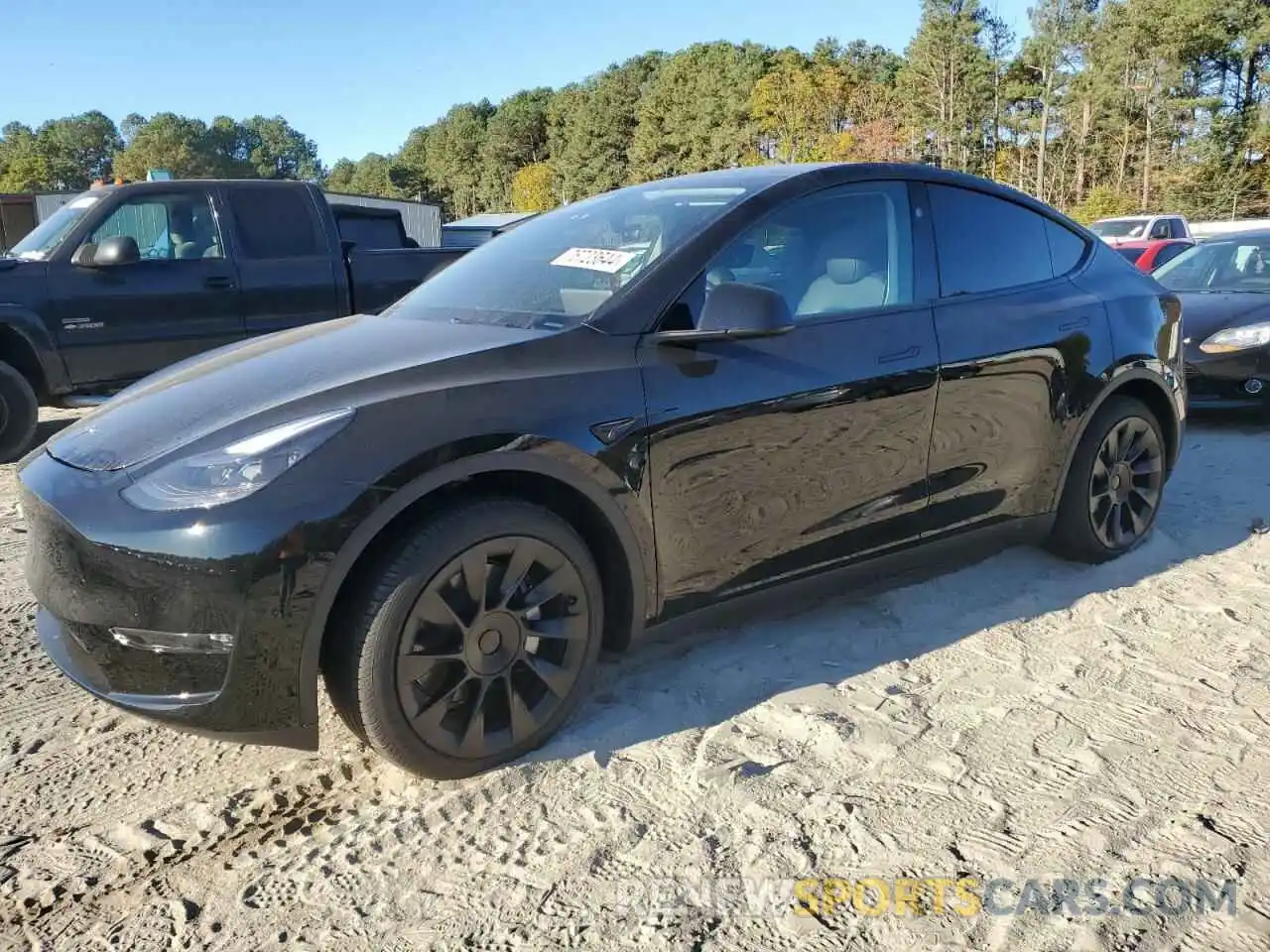 1 Photograph of a damaged car 7SAYGAEE3PF915156 TESLA MODEL Y 2023