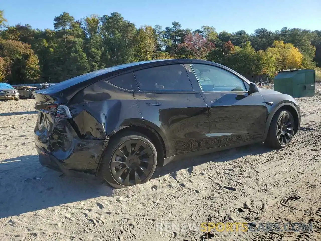 3 Photograph of a damaged car 7SAYGAEE3PF915156 TESLA MODEL Y 2023