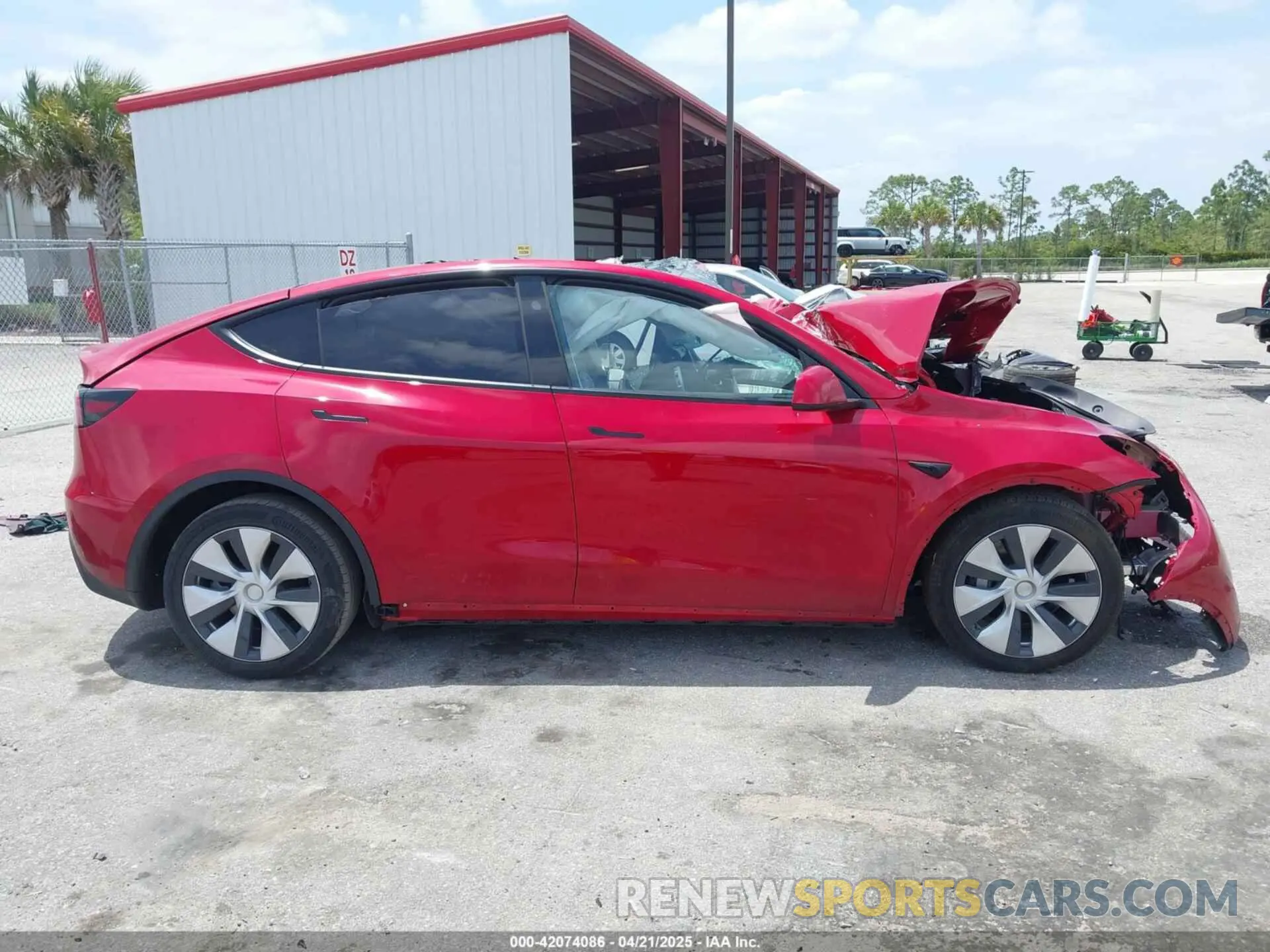 12 Photograph of a damaged car 7SAYGAEE3PF968049 TESLA MODEL Y 2023