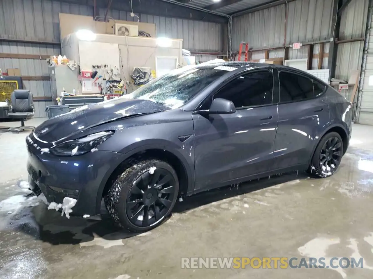 1 Photograph of a damaged car 7SAYGAEE3PF968231 TESLA MODEL Y 2023