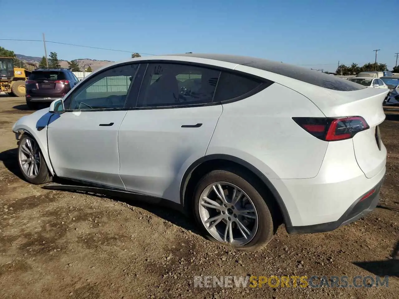 2 Photograph of a damaged car 7SAYGAEE3PF970884 TESLA MODEL Y 2023