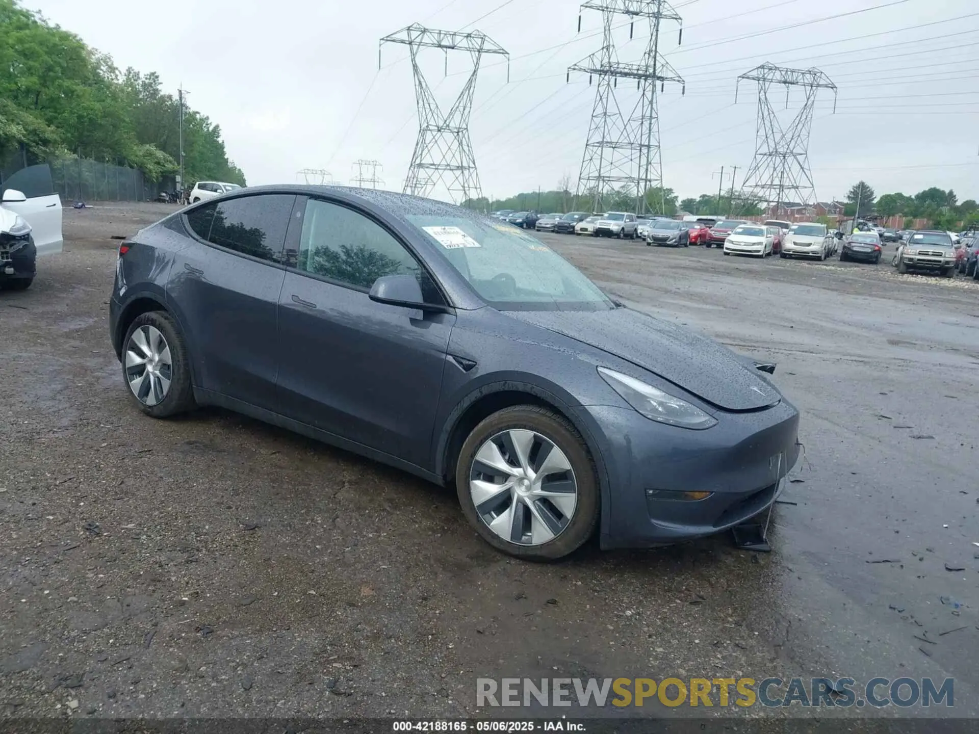 1 Photograph of a damaged car 7SAYGAEE3PF971954 TESLA MODEL Y 2023