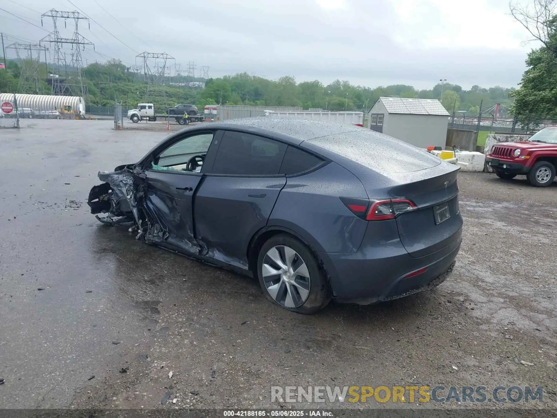 3 Photograph of a damaged car 7SAYGAEE3PF971954 TESLA MODEL Y 2023