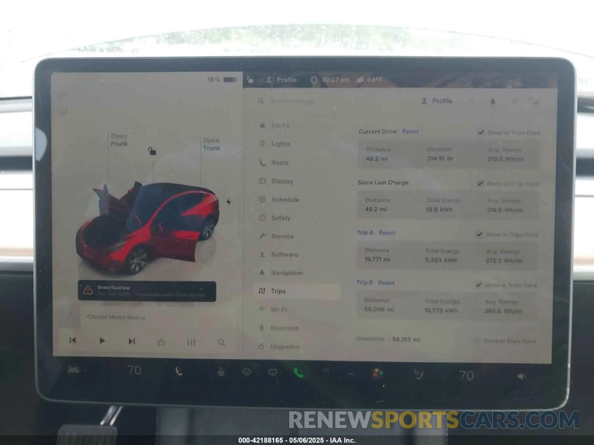 7 Photograph of a damaged car 7SAYGAEE3PF971954 TESLA MODEL Y 2023