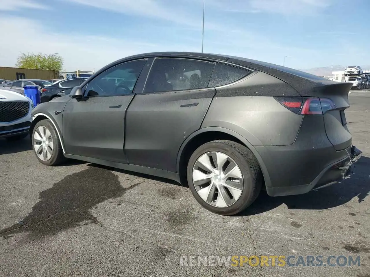 2 Photograph of a damaged car 7SAYGAEE4PF670755 TESLA MODEL Y 2023