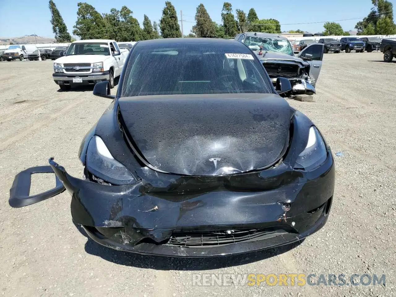 5 Photograph of a damaged car 7SAYGAEE4PF695123 TESLA MODEL Y 2023