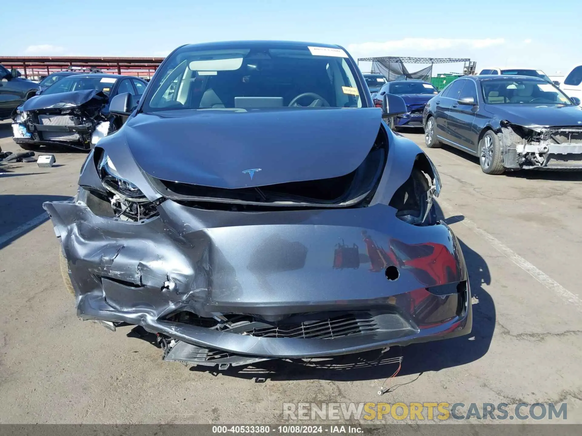 13 Photograph of a damaged car 7SAYGAEE4PF711966 TESLA MODEL Y 2023