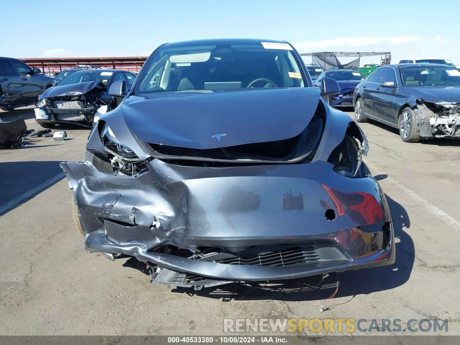 6 Photograph of a damaged car 7SAYGAEE4PF711966 TESLA MODEL Y 2023
