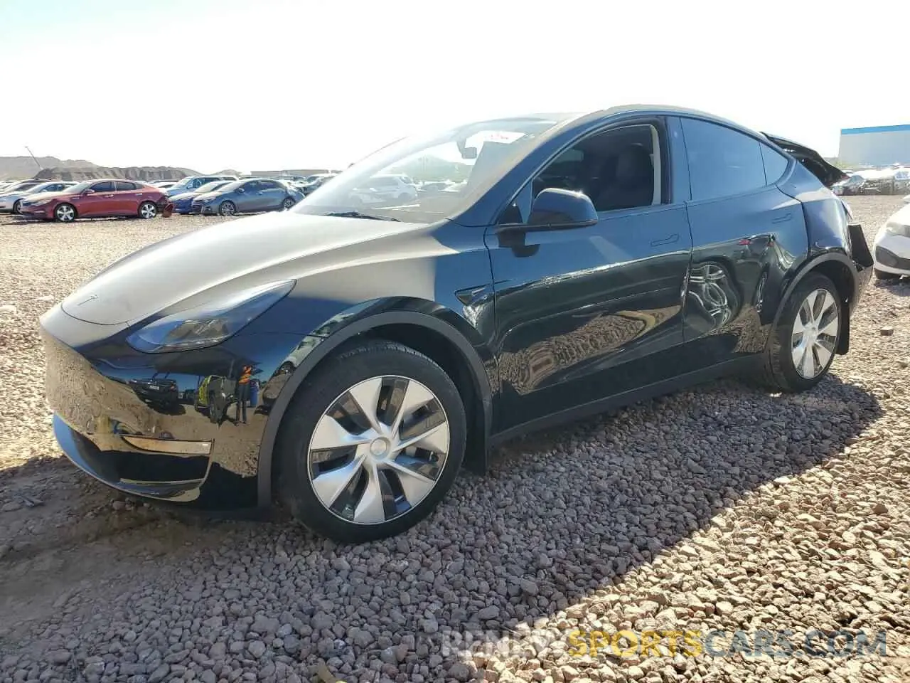 1 Photograph of a damaged car 7SAYGAEE4PF738942 TESLA MODEL Y 2023