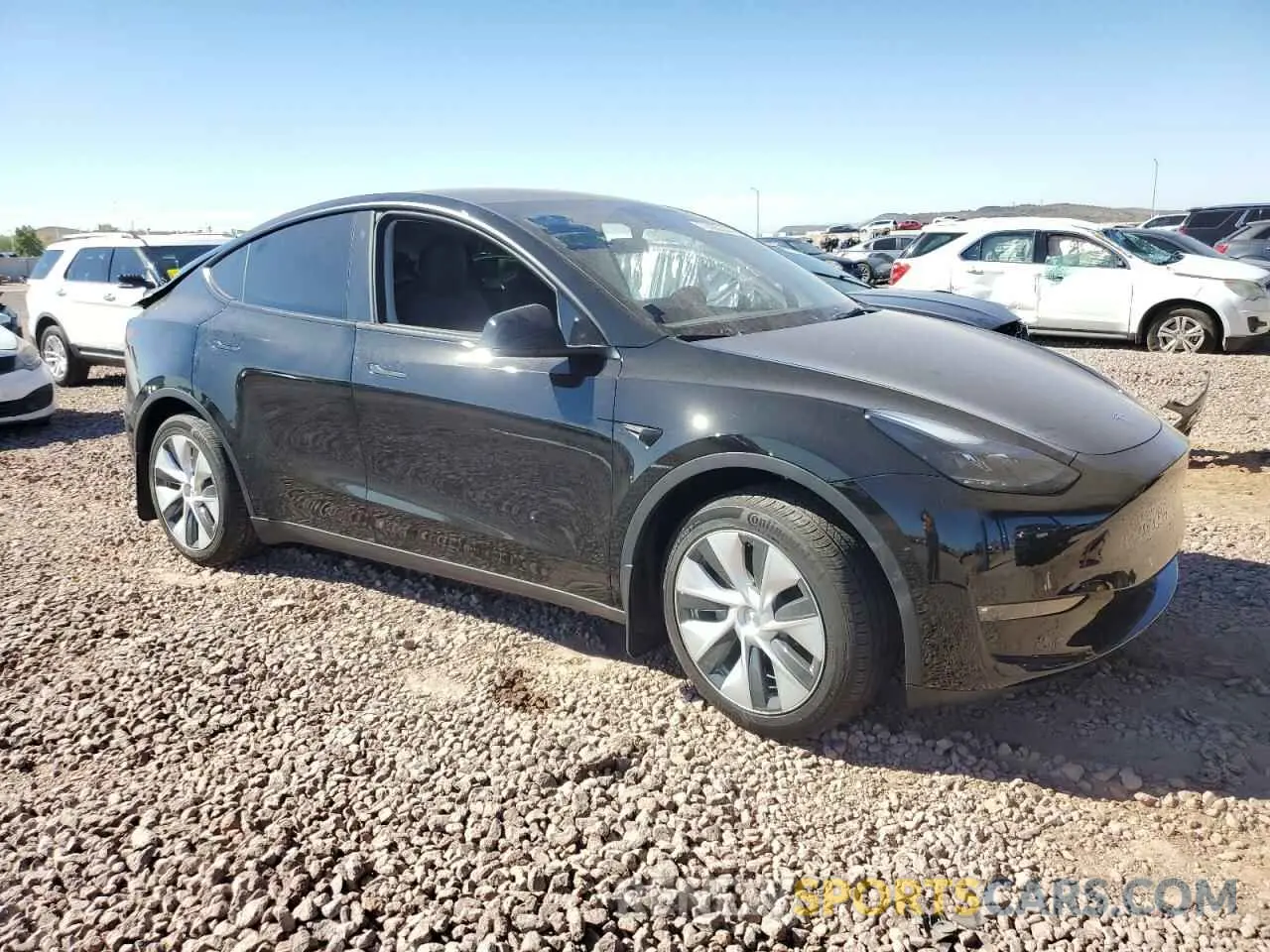 4 Photograph of a damaged car 7SAYGAEE4PF738942 TESLA MODEL Y 2023