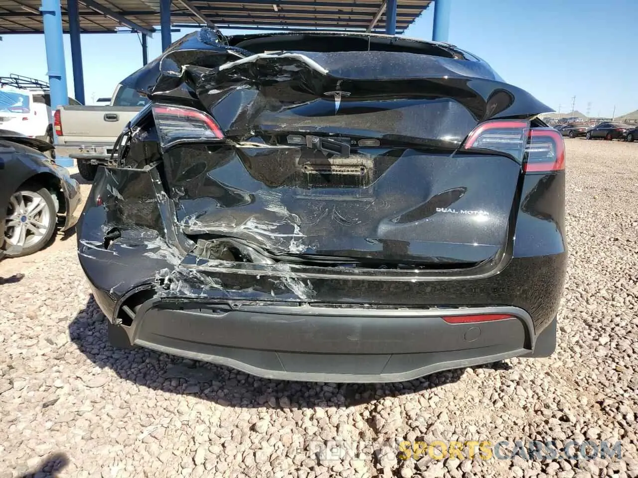 6 Photograph of a damaged car 7SAYGAEE4PF738942 TESLA MODEL Y 2023