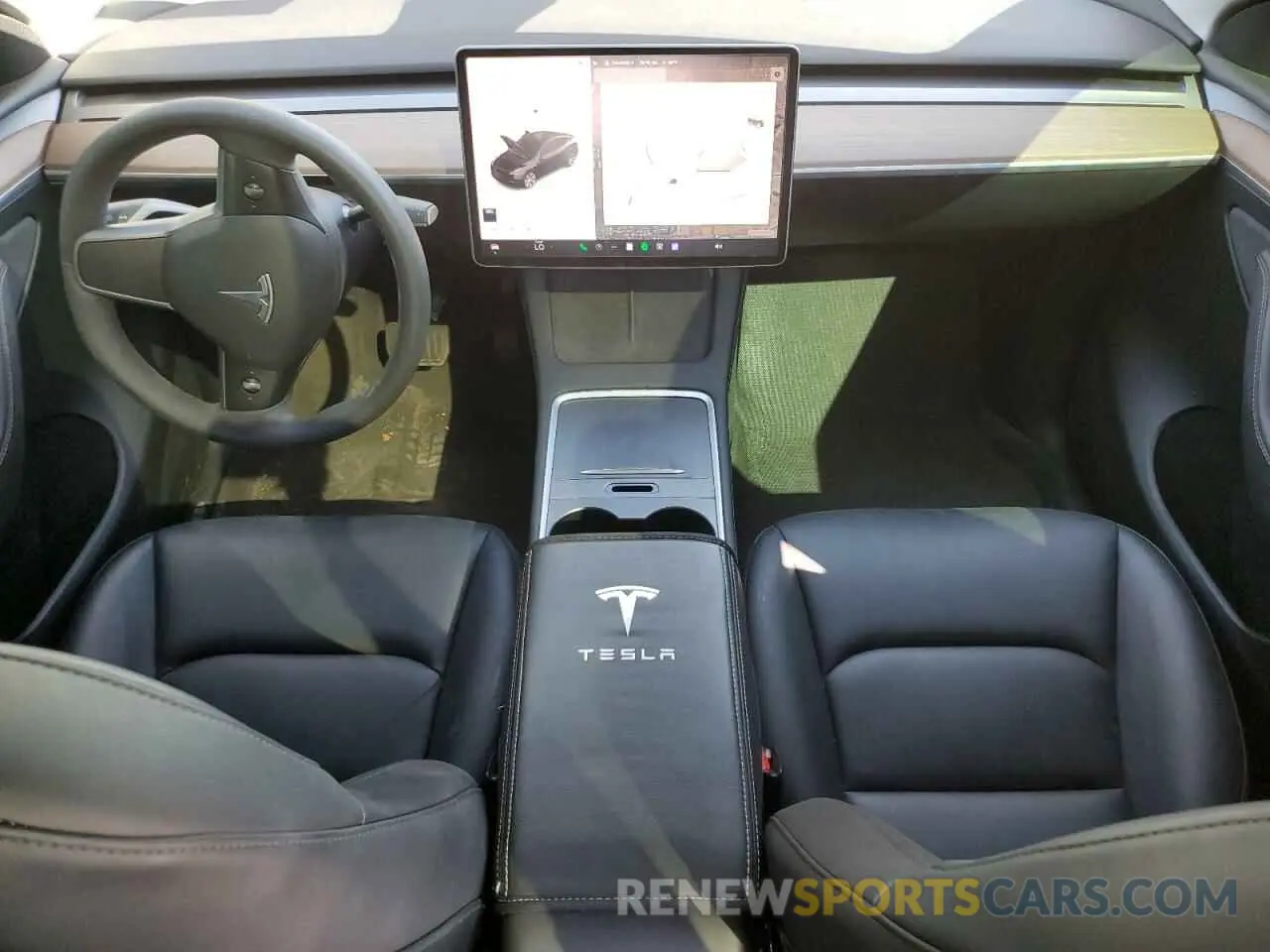 8 Photograph of a damaged car 7SAYGAEE4PF738942 TESLA MODEL Y 2023