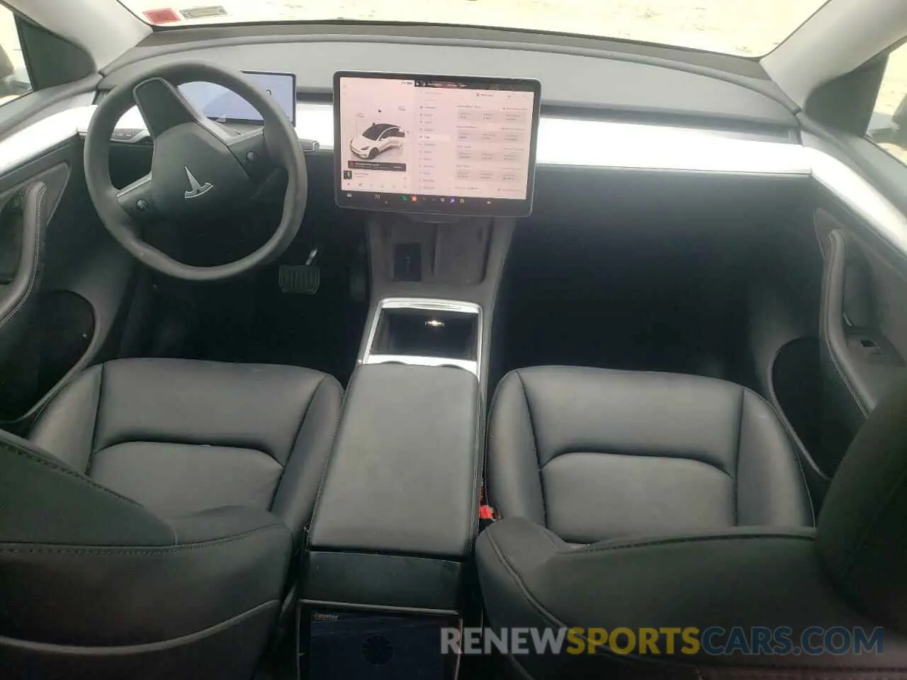 8 Photograph of a damaged car 7SAYGAEE4PF775599 TESLA MODEL Y 2023
