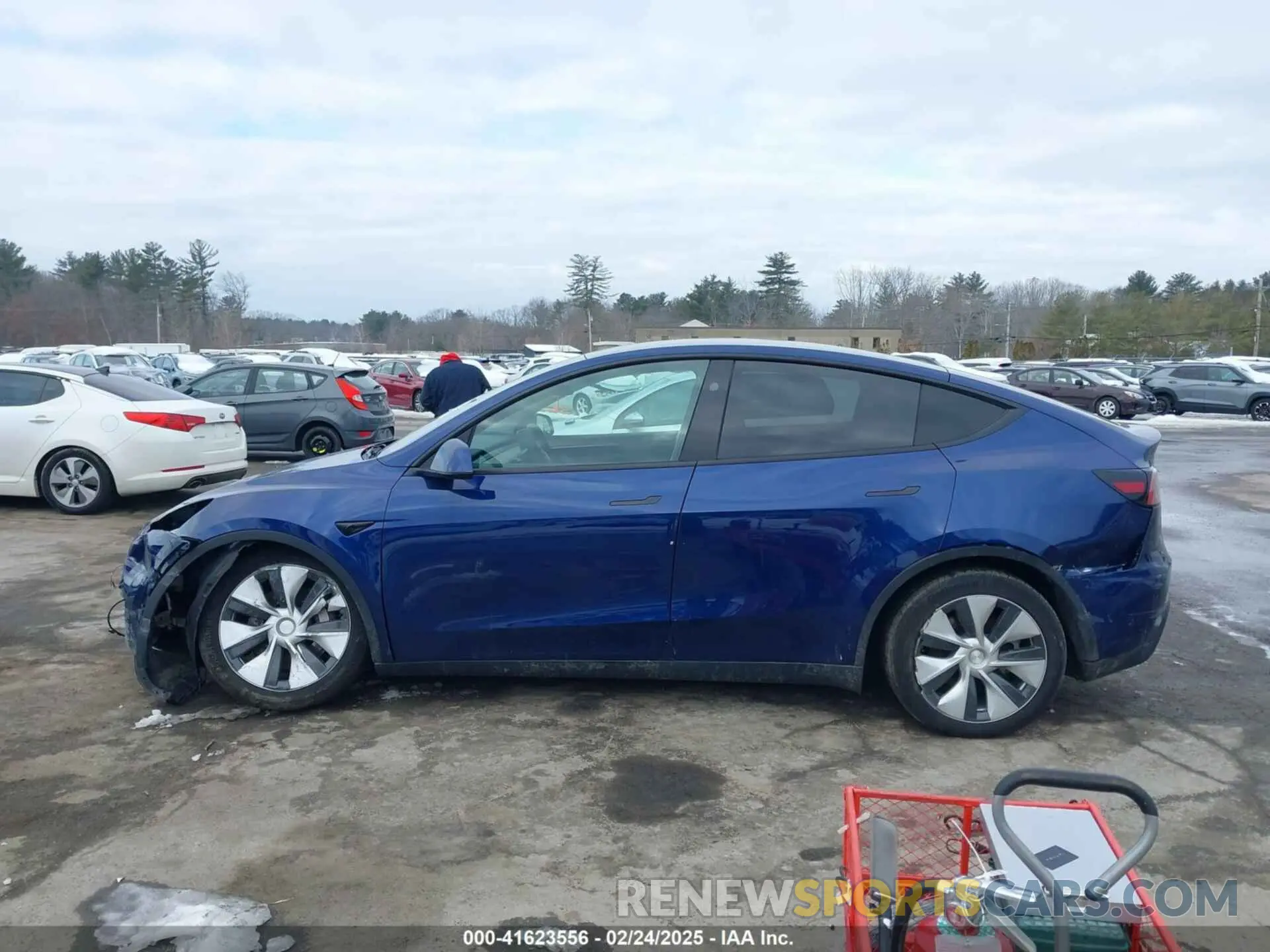 15 Photograph of a damaged car 7SAYGAEE4PF799790 TESLA MODEL Y 2023