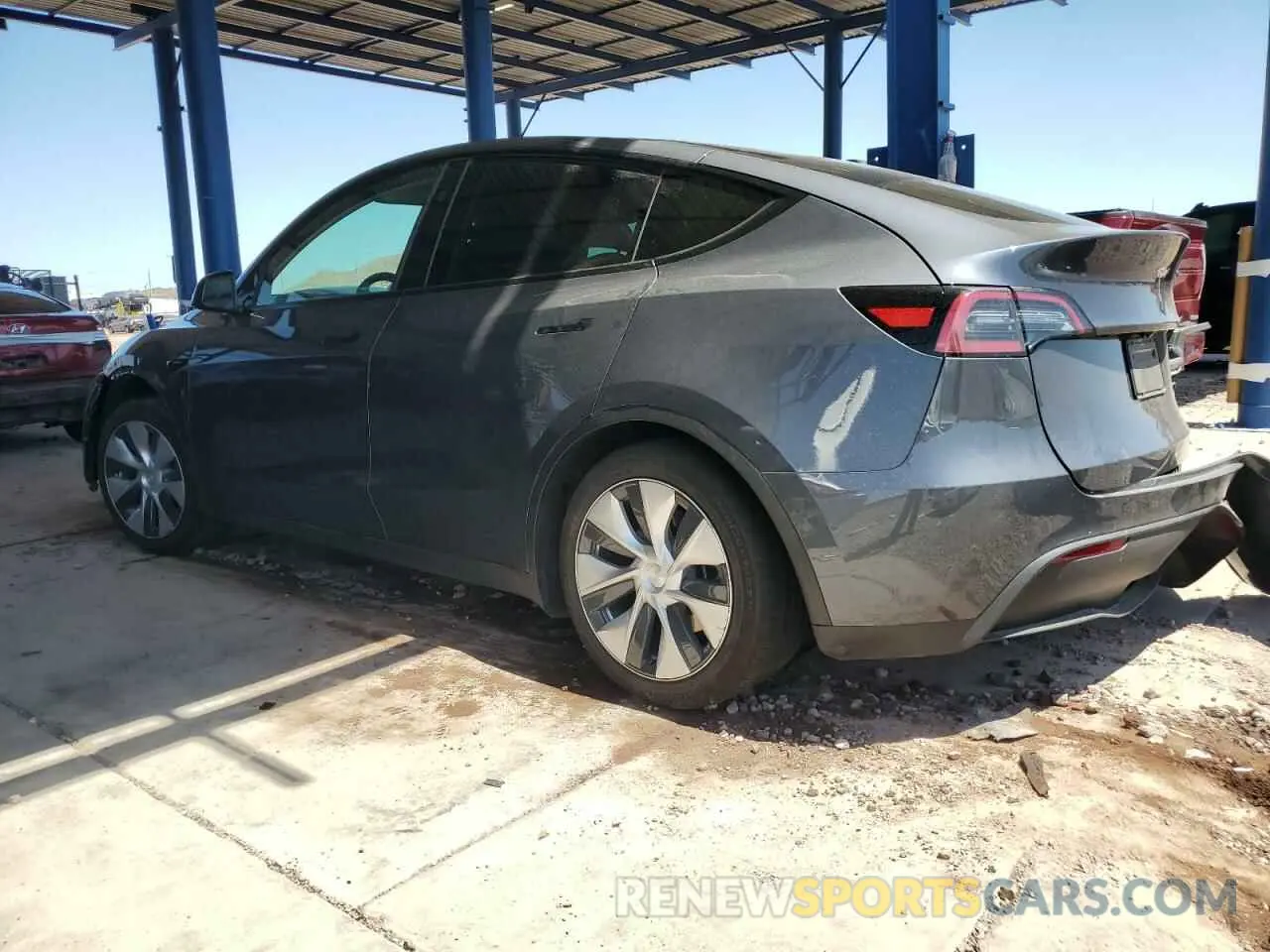 2 Photograph of a damaged car 7SAYGAEE4PF832044 TESLA MODEL Y 2023