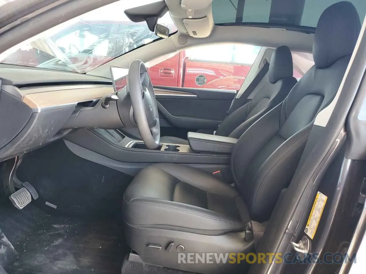 7 Photograph of a damaged car 7SAYGAEE4PF832044 TESLA MODEL Y 2023