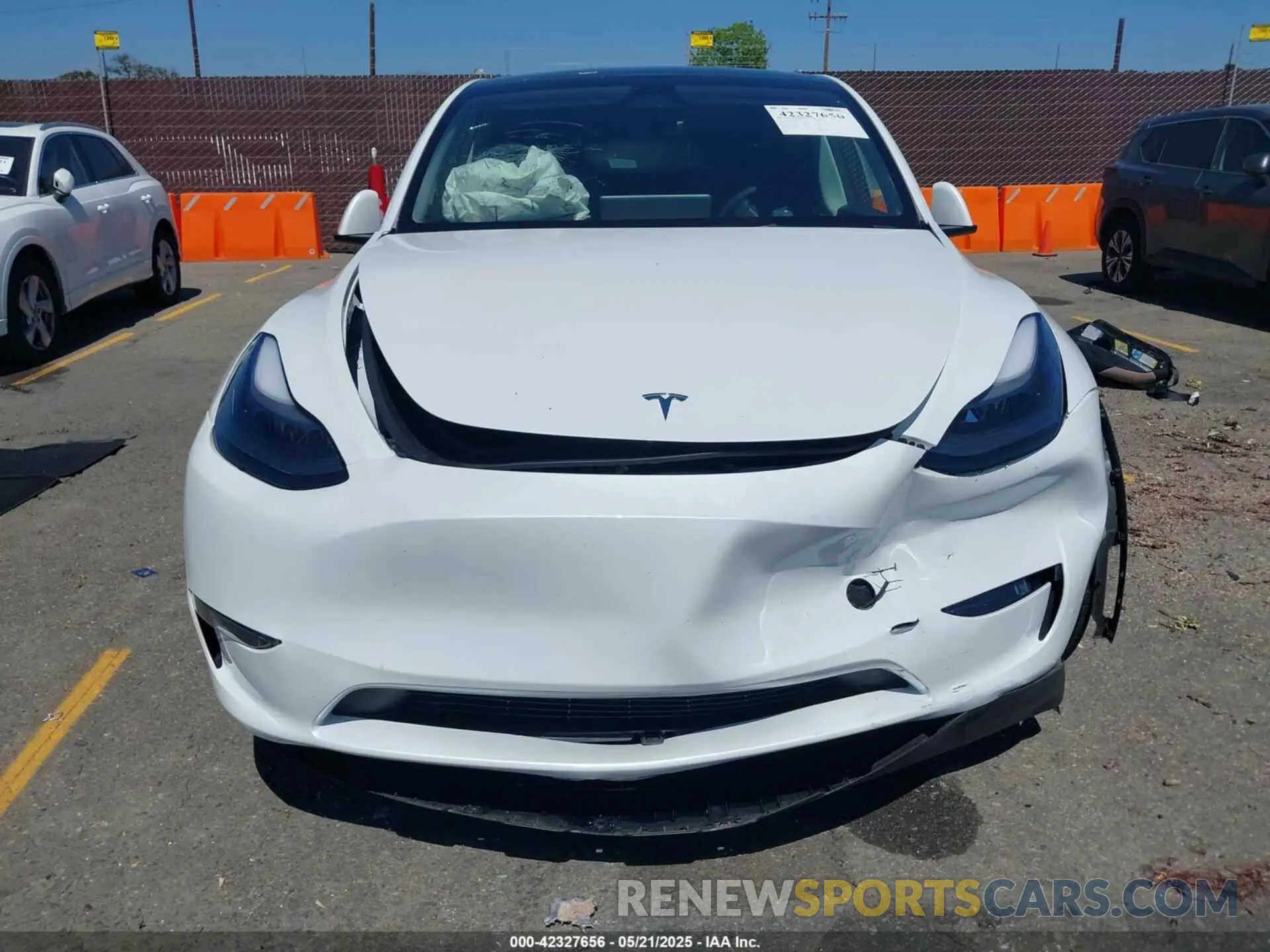 12 Photograph of a damaged car 7SAYGAEE4PF851063 TESLA MODEL Y 2023