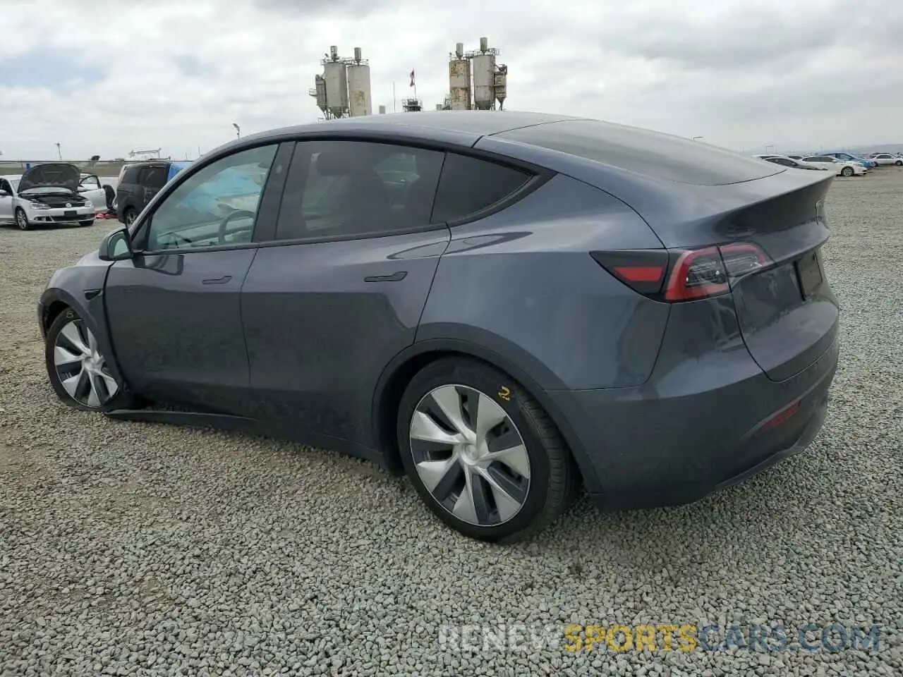 2 Photograph of a damaged car 7SAYGAEE4PF879736 TESLA MODEL Y 2023