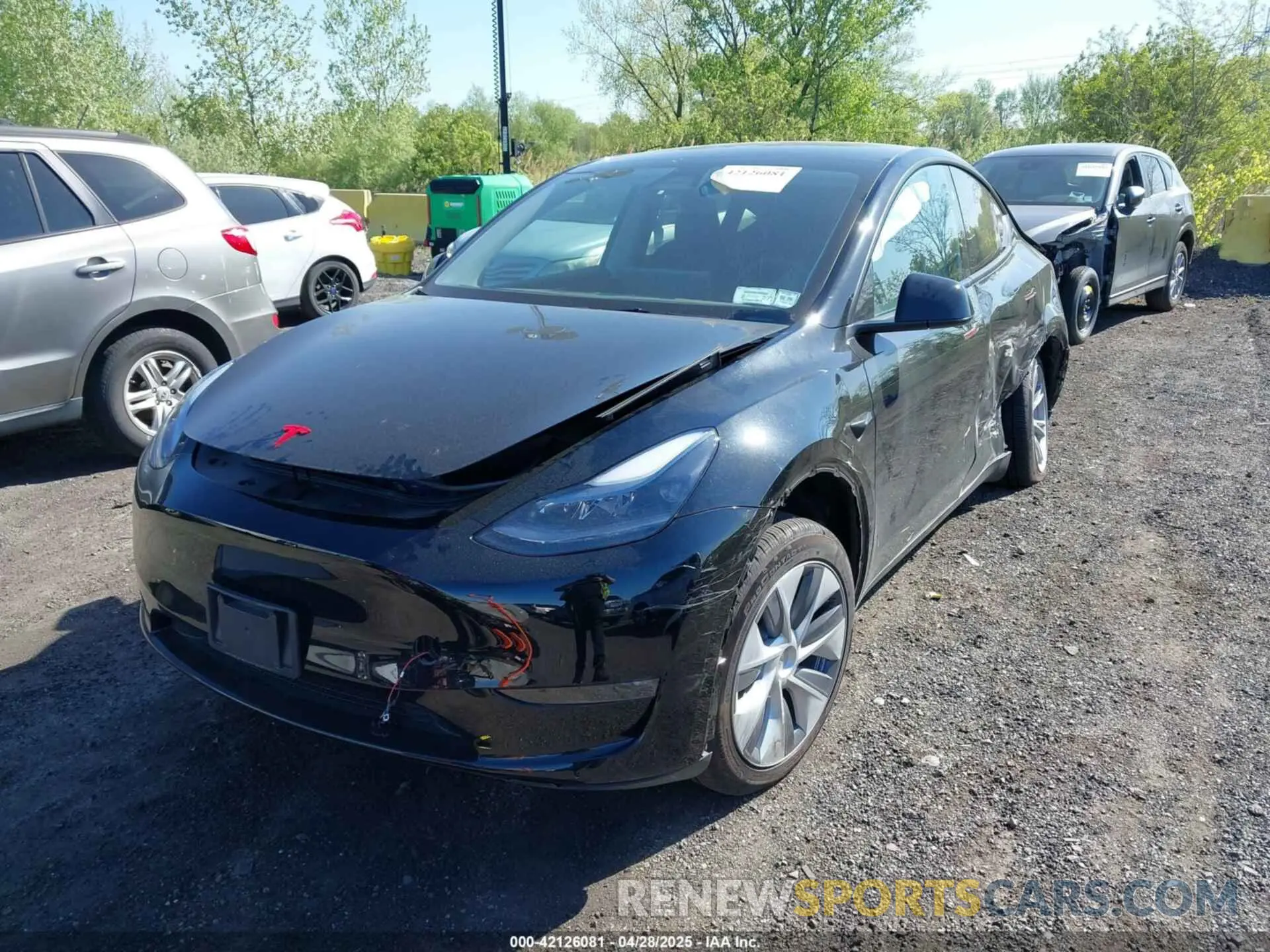 2 Photograph of a damaged car 7SAYGAEE4PF928739 TESLA MODEL Y 2023
