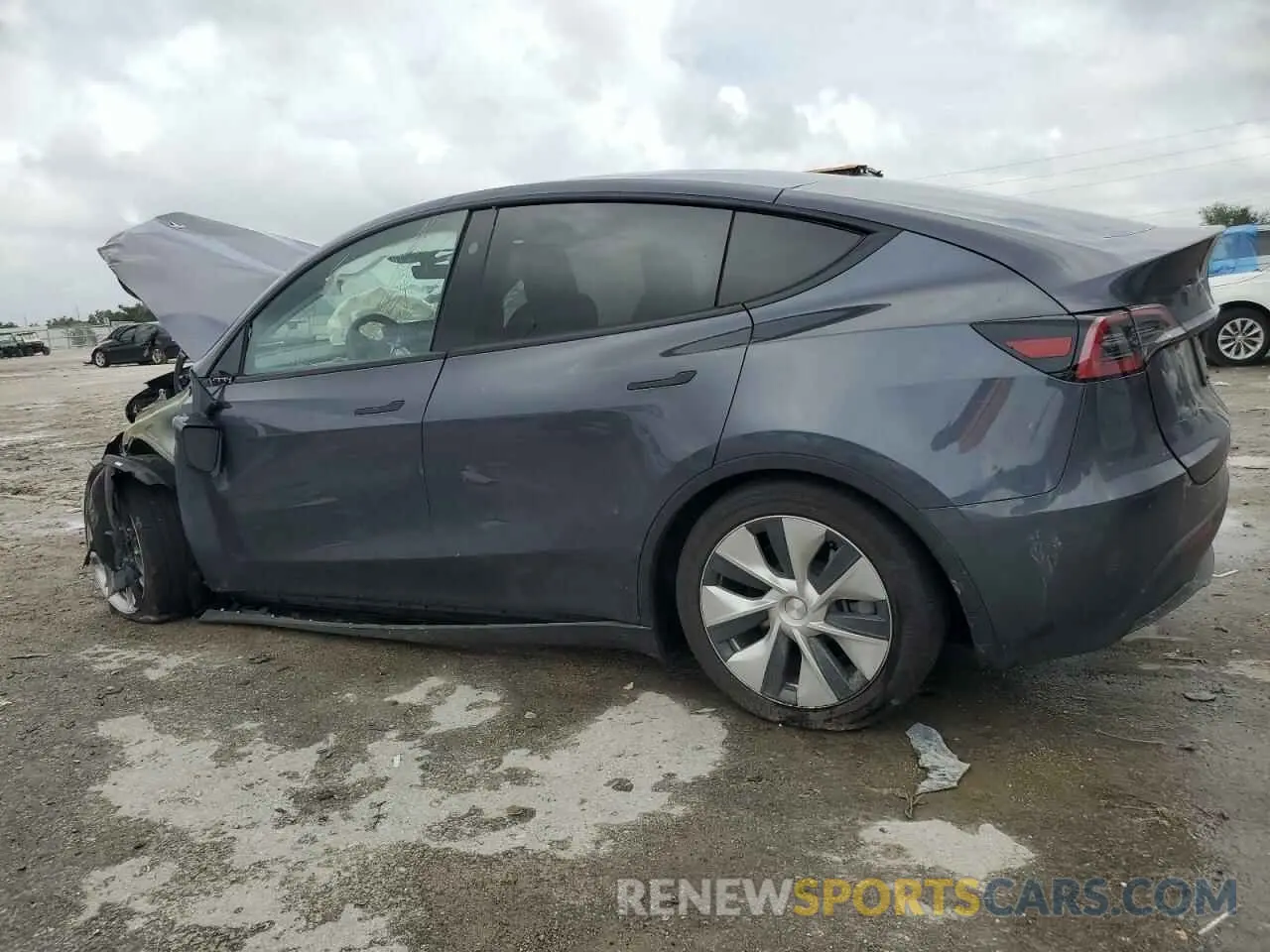 2 Photograph of a damaged car 7SAYGAEE4PF966567 TESLA MODEL Y 2023