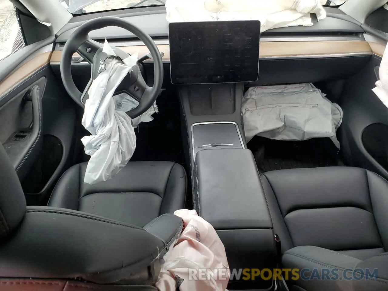 8 Photograph of a damaged car 7SAYGAEE4PF966567 TESLA MODEL Y 2023