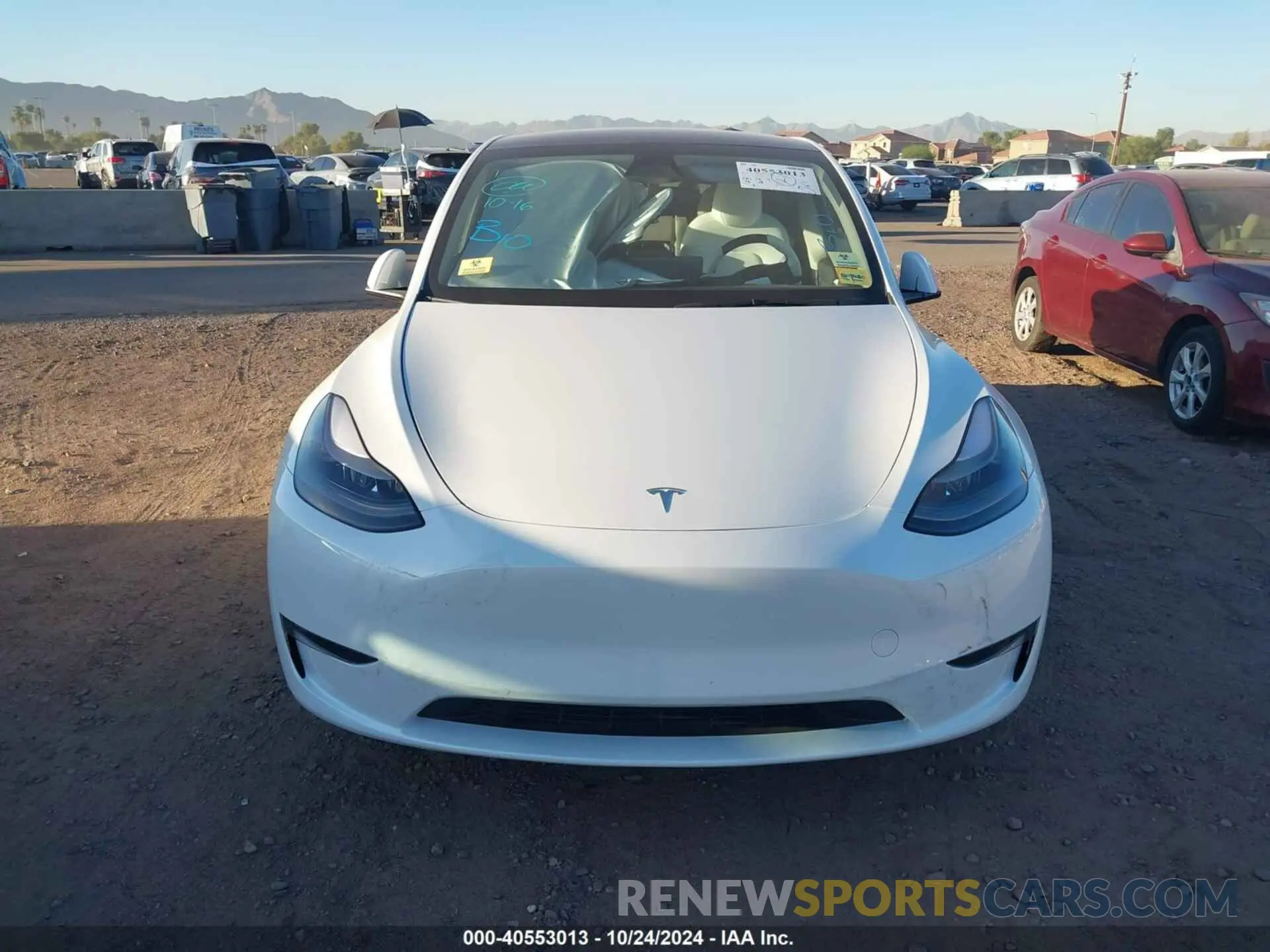 12 Photograph of a damaged car 7SAYGAEE4PF969503 TESLA MODEL Y 2023