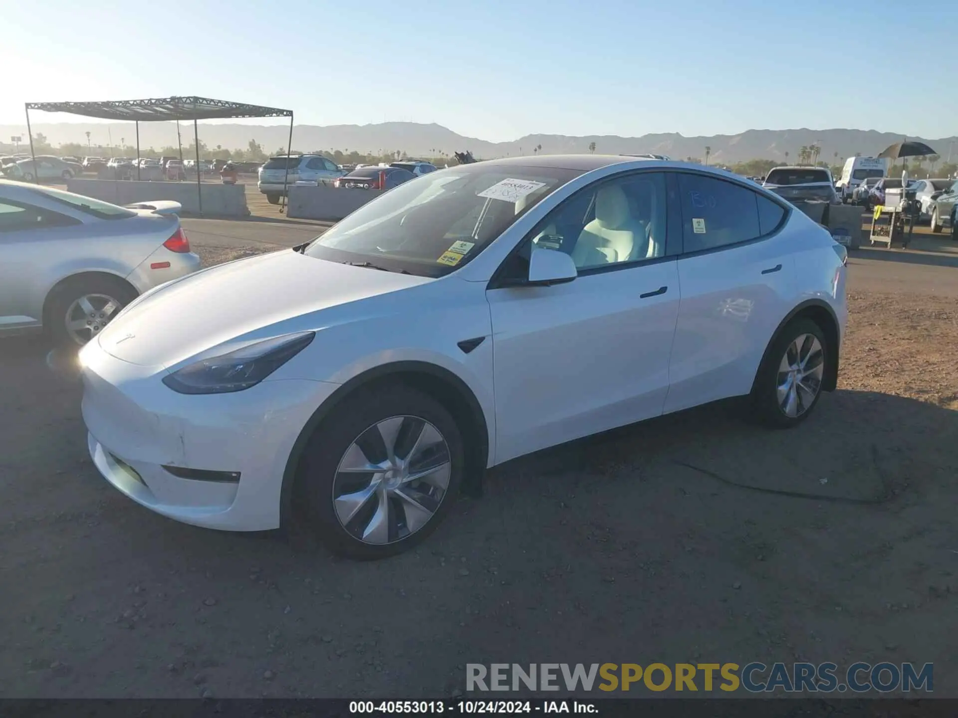 2 Photograph of a damaged car 7SAYGAEE4PF969503 TESLA MODEL Y 2023