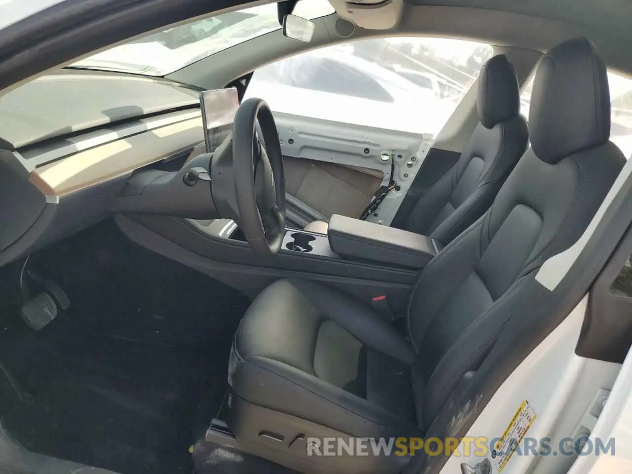 7 Photograph of a damaged car 7SAYGAEE5PF603999 TESLA MODEL Y 2023