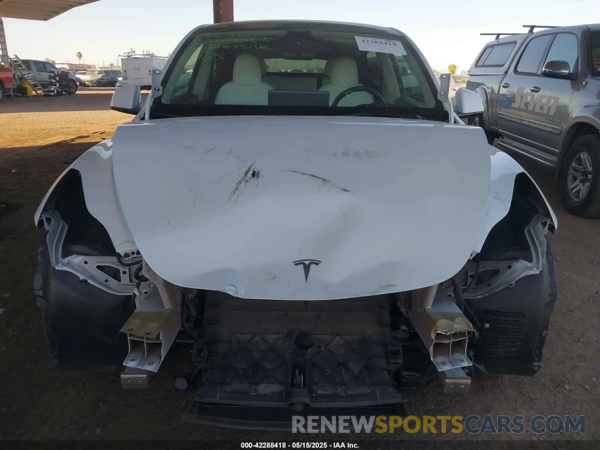 12 Photograph of a damaged car 7SAYGAEE5PF642138 TESLA MODEL Y 2023