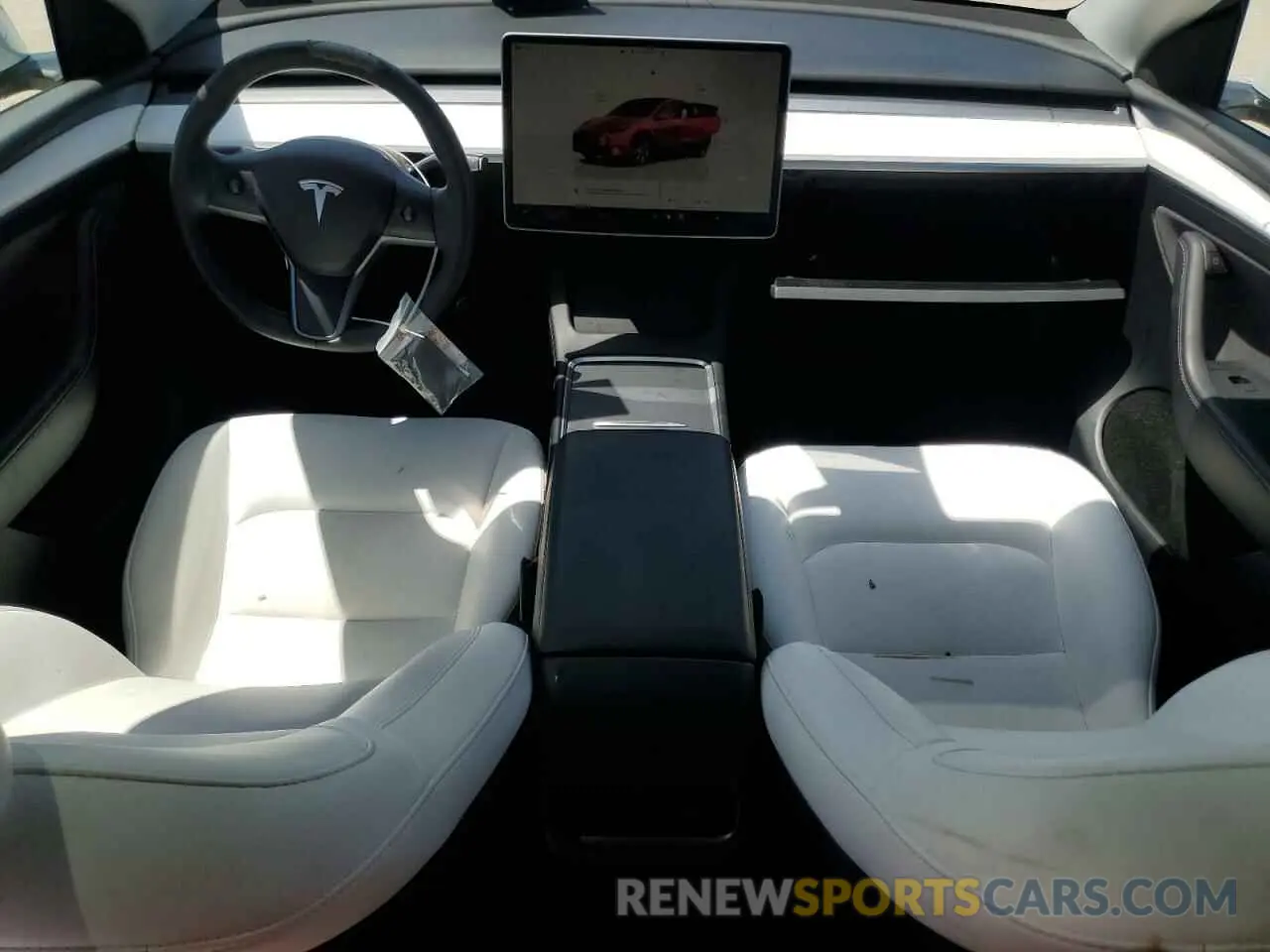 8 Photograph of a damaged car 7SAYGAEE5PF643984 TESLA MODEL Y 2023