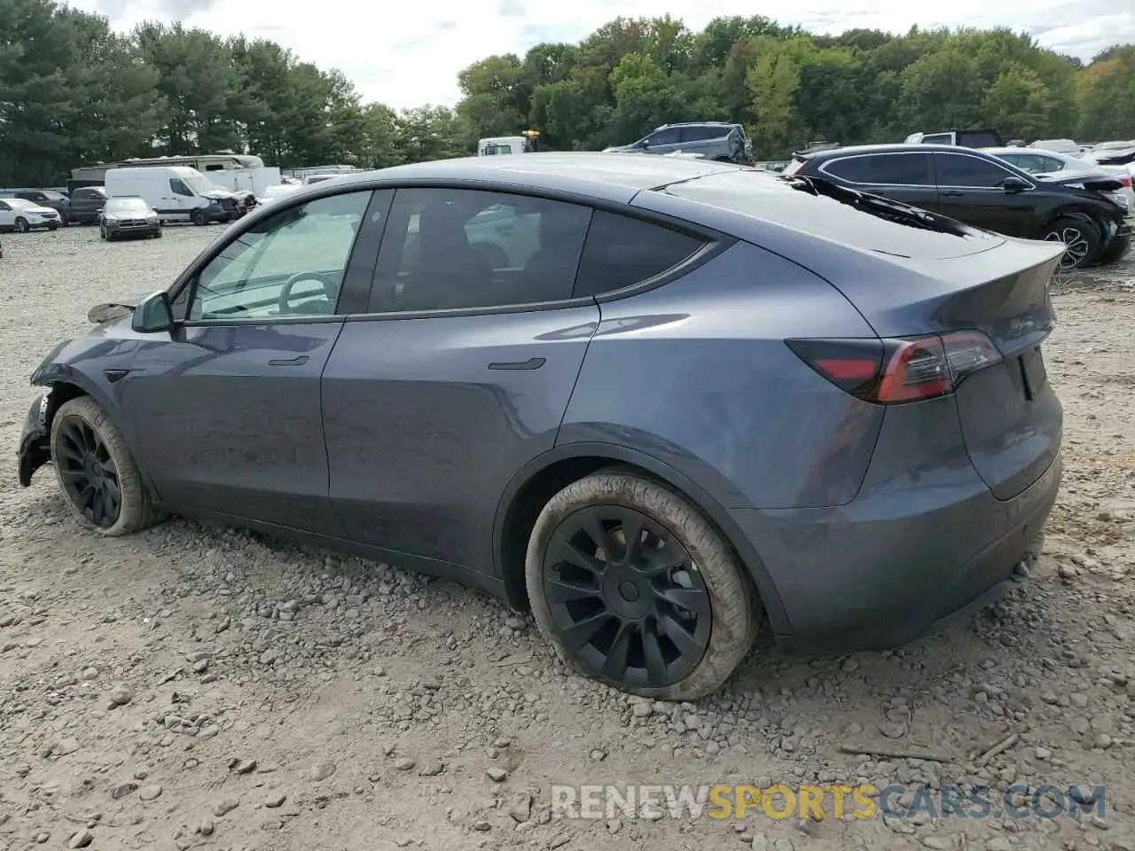 2 Photograph of a damaged car 7SAYGAEE5PF669999 TESLA MODEL Y 2023
