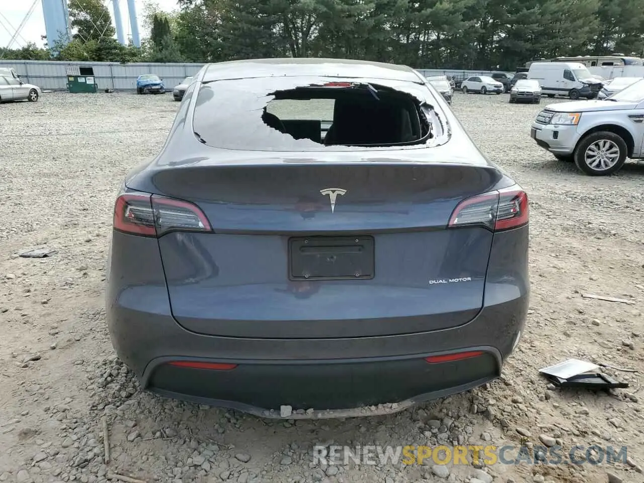 6 Photograph of a damaged car 7SAYGAEE5PF669999 TESLA MODEL Y 2023