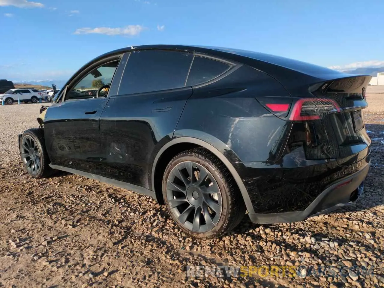 2 Photograph of a damaged car 7SAYGAEE5PF711801 TESLA MODEL Y 2023