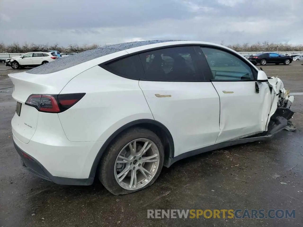 3 Photograph of a damaged car 7SAYGAEE5PF743079 TESLA MODEL Y 2023