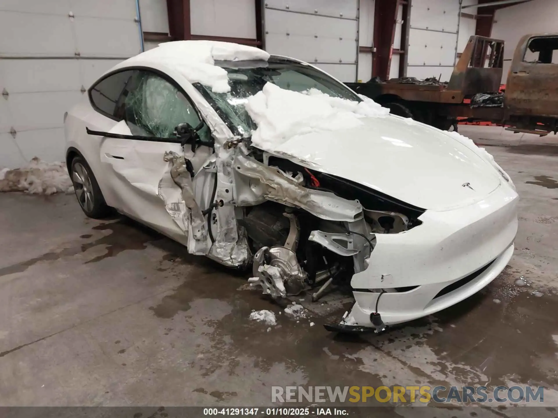 1 Photograph of a damaged car 7SAYGAEE5PF776101 TESLA MODEL Y 2023