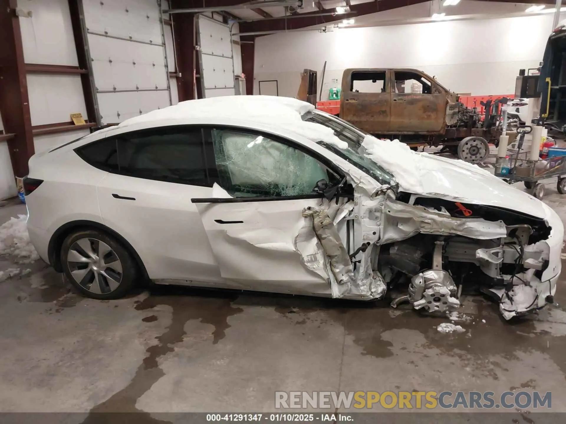 12 Photograph of a damaged car 7SAYGAEE5PF776101 TESLA MODEL Y 2023