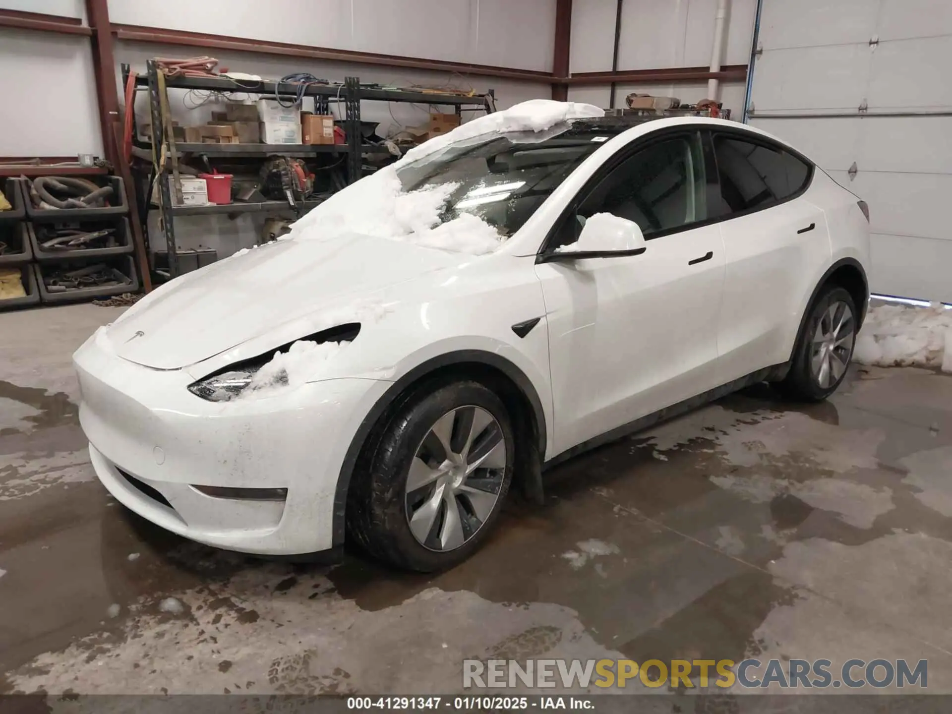 2 Photograph of a damaged car 7SAYGAEE5PF776101 TESLA MODEL Y 2023