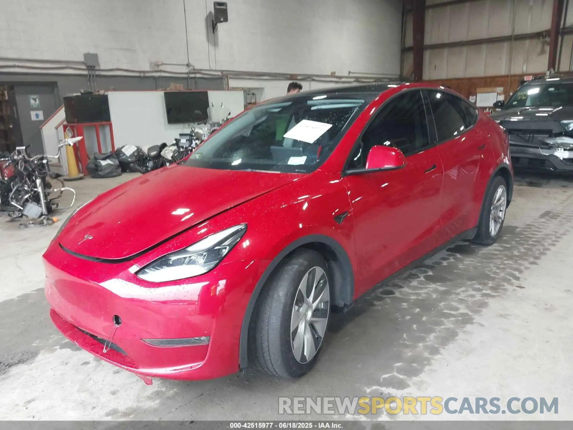 2 Photograph of a damaged car 7SAYGAEE5PF780312 TESLA MODEL Y 2023